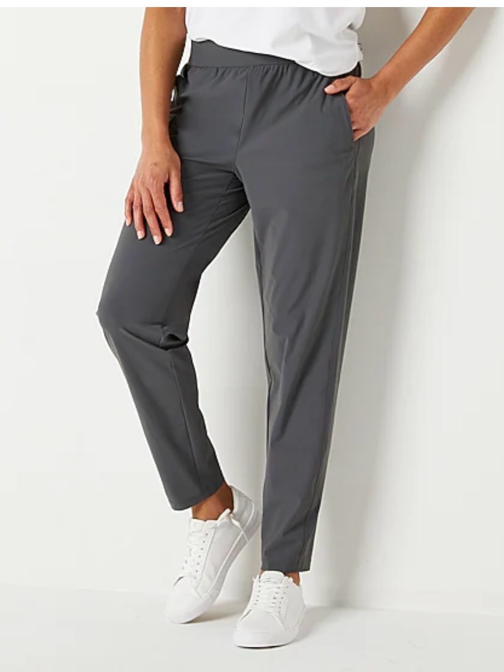 Stylus Womens Slim Mid Rise Joggers Pant Size XXL